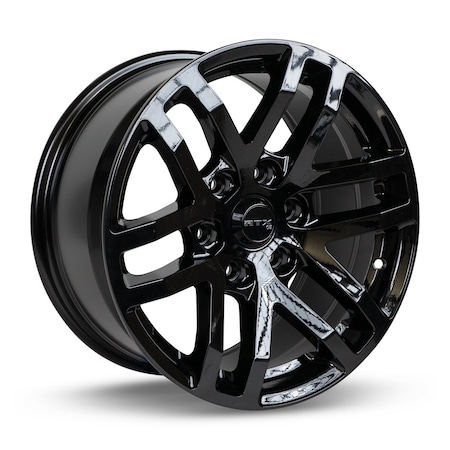 Rtx Alloy Wheel, Oak 18x9 6x135 ET30 CB87.1 Gloss Black 082875